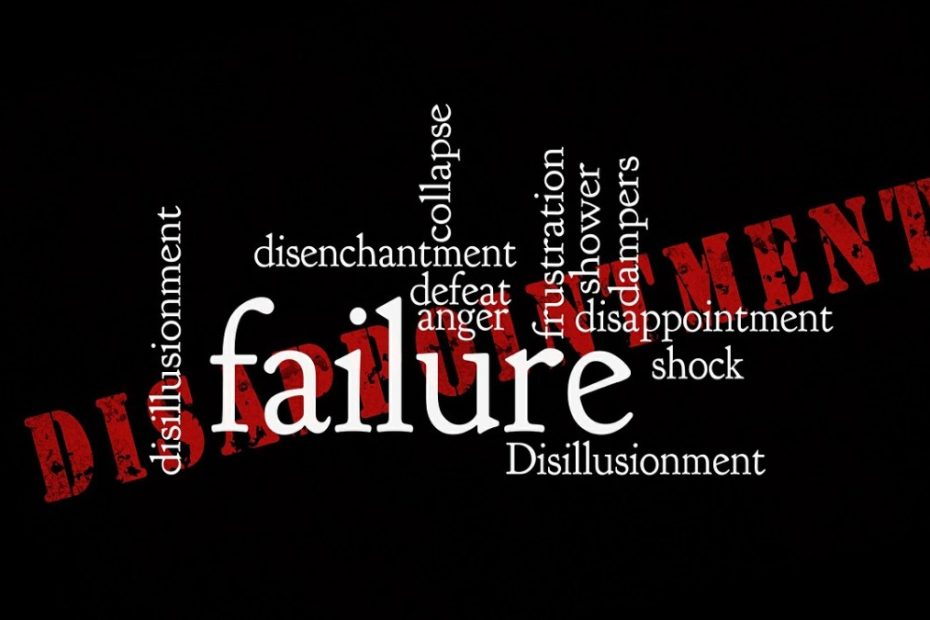 Words Related to Failure